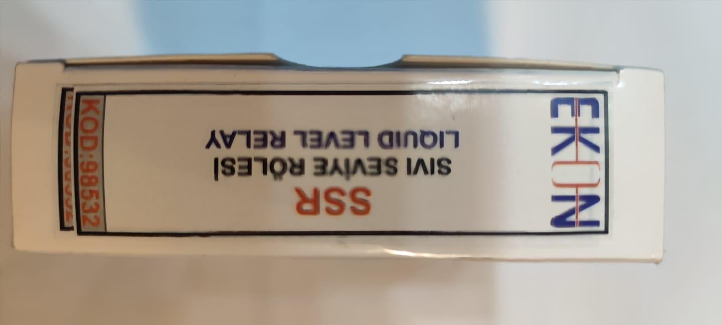 Ekon Ssr 02  Sıvı Seviye Rölesi Ray TipiEkon Ssr 02  Sıvı Seviye Rölesi Ray TipiZaman Saatleri ve SensörlerEKON98532-20975