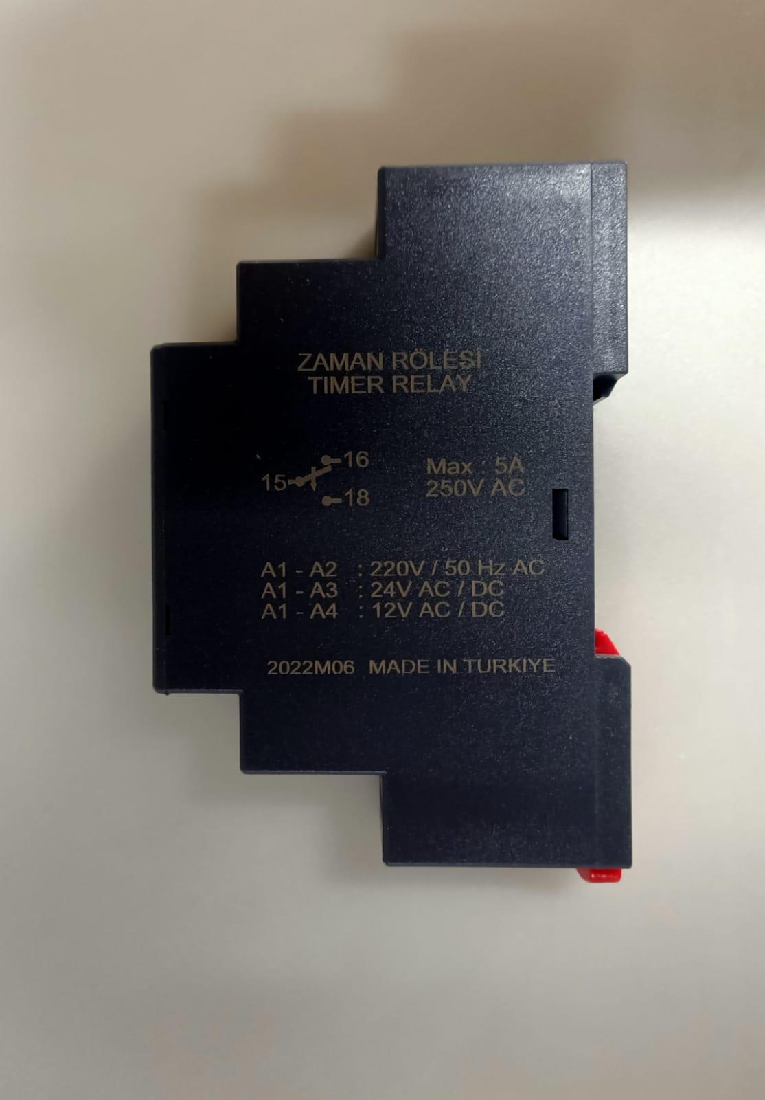 Ekon ZR 60 Zaman Rölesi Ray Tipi 1-60 SnEkon ZR 60 Zaman Rölesi Ray Tipi 1-60SnZaman Saatleri ve SensörlerEKON98502-20730