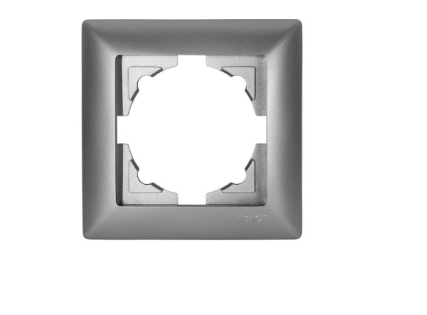 Günsan Visage Ambiance Gümüş 1 Li Çerçeve Günsan Visage Ambiance Gümüş 1 Li Çerçeve Anahtar PrizlerGÜNSAN01281500000140-8738