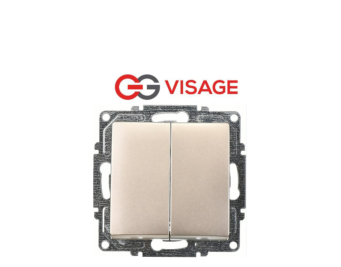Günsan Visage Ambiance Metalik Bej Komütatör Anahtar Çerçevesiz Günsan Visage Ambiance Metalik Bej Komütatör Anahtar Çerçevesiz Anahtar PrizlerGÜNSAN01282500150103-9156