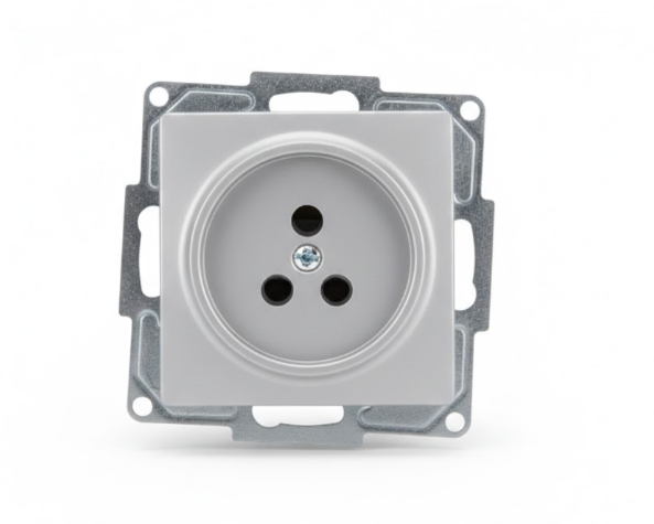 Günsan Visage Ambiance Gümüş Telefon Prizi 3 GirişliAnahtar PrizlerGÜNSANGÜMÜŞ-TELEFON 3 GİRİŞLİ-29803