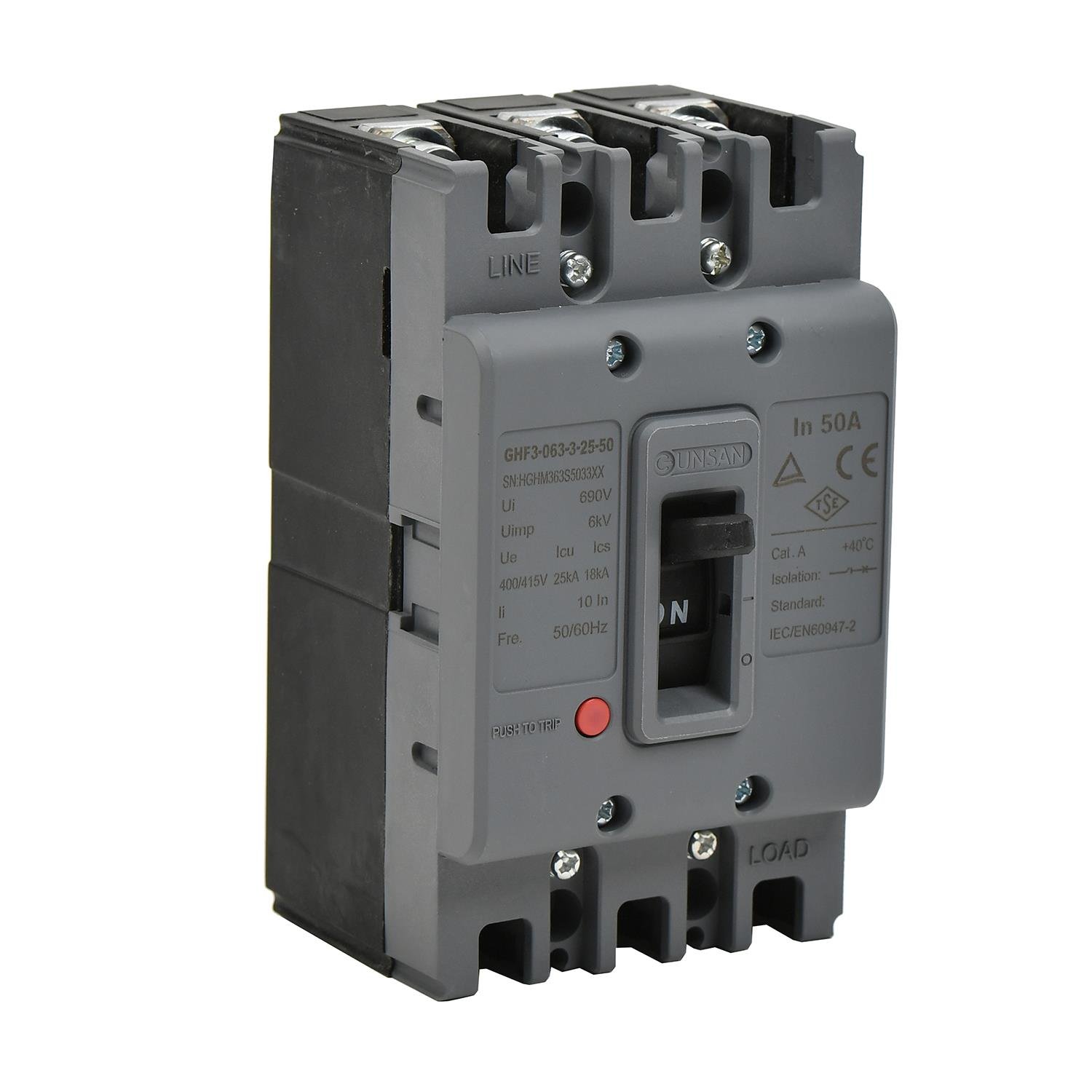 GÜNSAN 3x1000A Sabit Kompakt Şalter - GHF3-1250-3-85-1000Kompakt ŞalterlerGÜNSANGHF3-1250-3-85-1000-21007