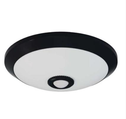 HOROZ 360° Sensörlü Tavan Armatürü Siyah Kasa E27 DuyZaman Saatleri ve SensörlerHOROZHOROZ SENSÖRLÜ SİYAH-30214