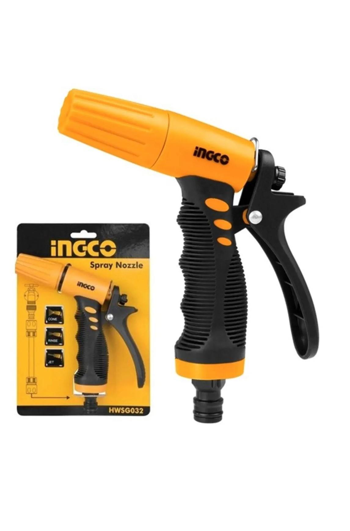 İNGCO HWSG032 Plastik 3 Fonksiyonlu Sulama Tabancası HIRDAVATİNG COHWSG-032-25618