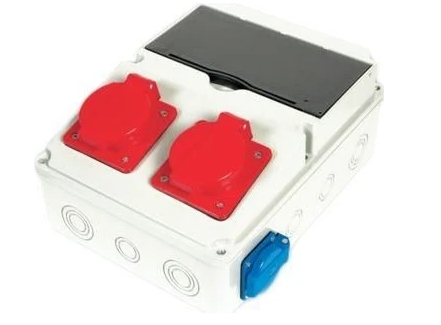 Işıldar Kombinasyon Kutusu 2 Trifaze 2 MonofazeFiş ve PrizlerIŞILDARKOMBİNAS 2 TRF 2-13526