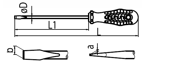 İzeltaş 6x100 Opak Düz TornavidaPense & Tornavida ÇeşitleriİZELTAŞ4300176100-26542