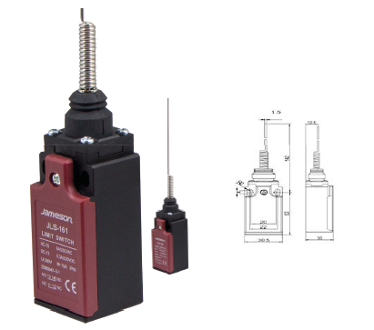 JAMESON JLS 161 Limit Swıtch Çok Yönlü Spiral Tel UçPako ŞalterlerJAMESONJLS-161-25929