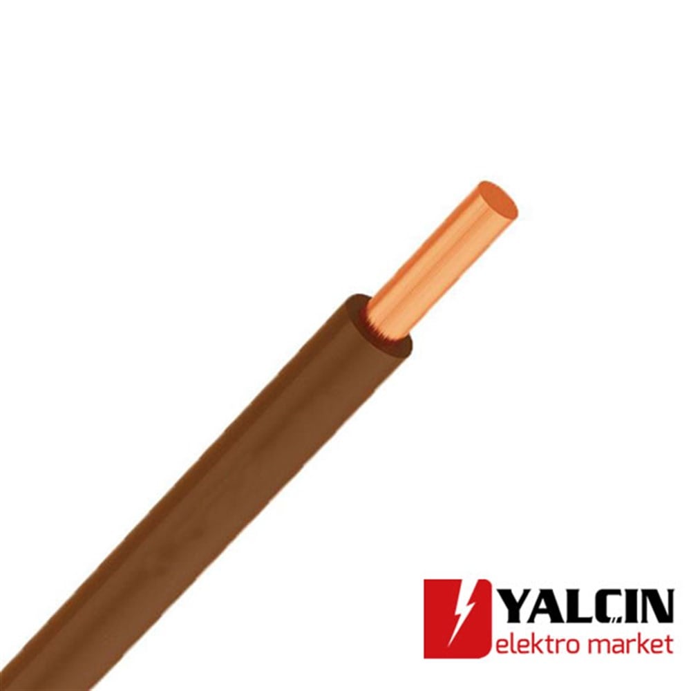 NYA Kablo Helogen Free Kahverengi Bakır 1x2,5NYA KablolarKABLOLARNYAHF2.5KA-13825