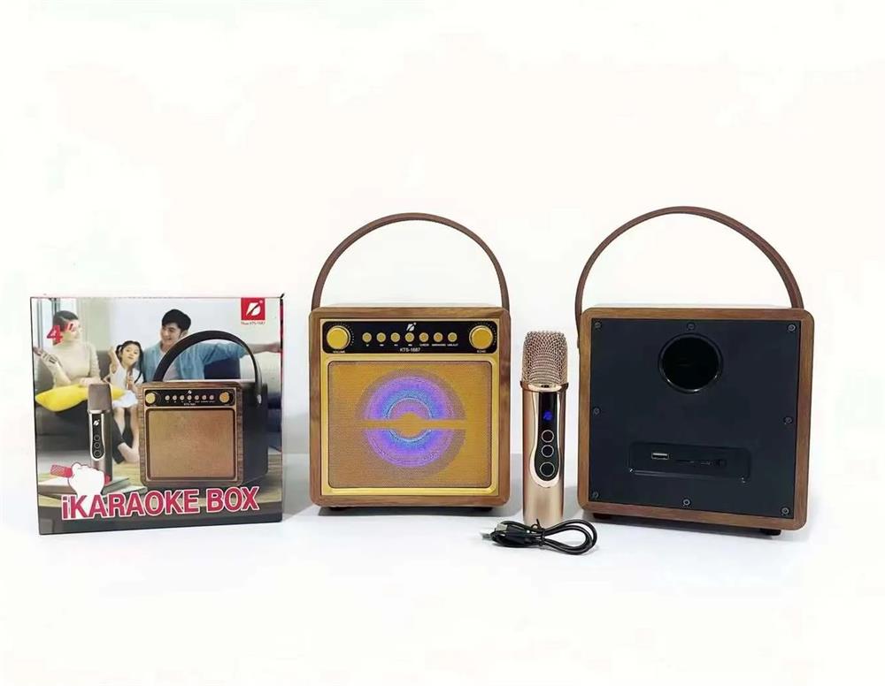 KTS 1687 Radyo Mikrofonlu Karoke ELEKTRONİKKTSKTS-1687 R-25727