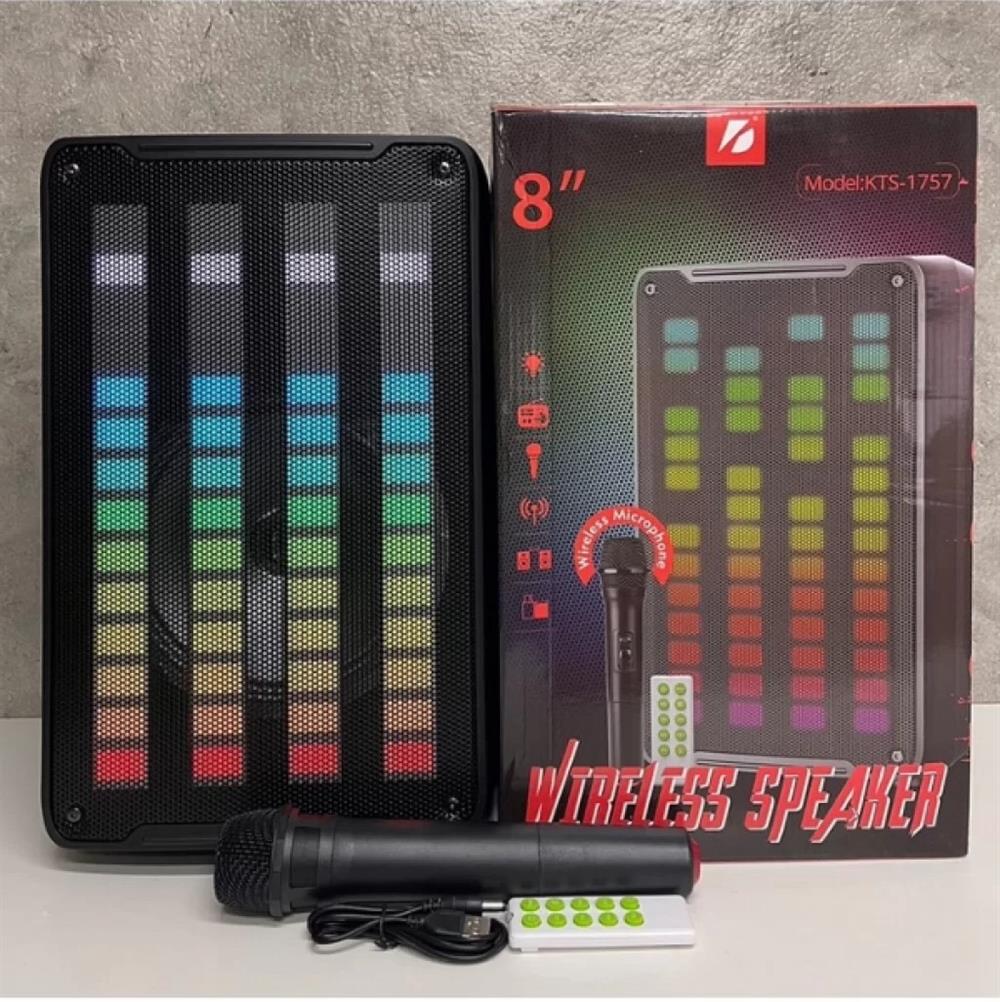 KTS 1757 Bluetoohlu Kareoke Mikrofonlu HoparlörELEKTRONİKKTSKTS-1757-25728