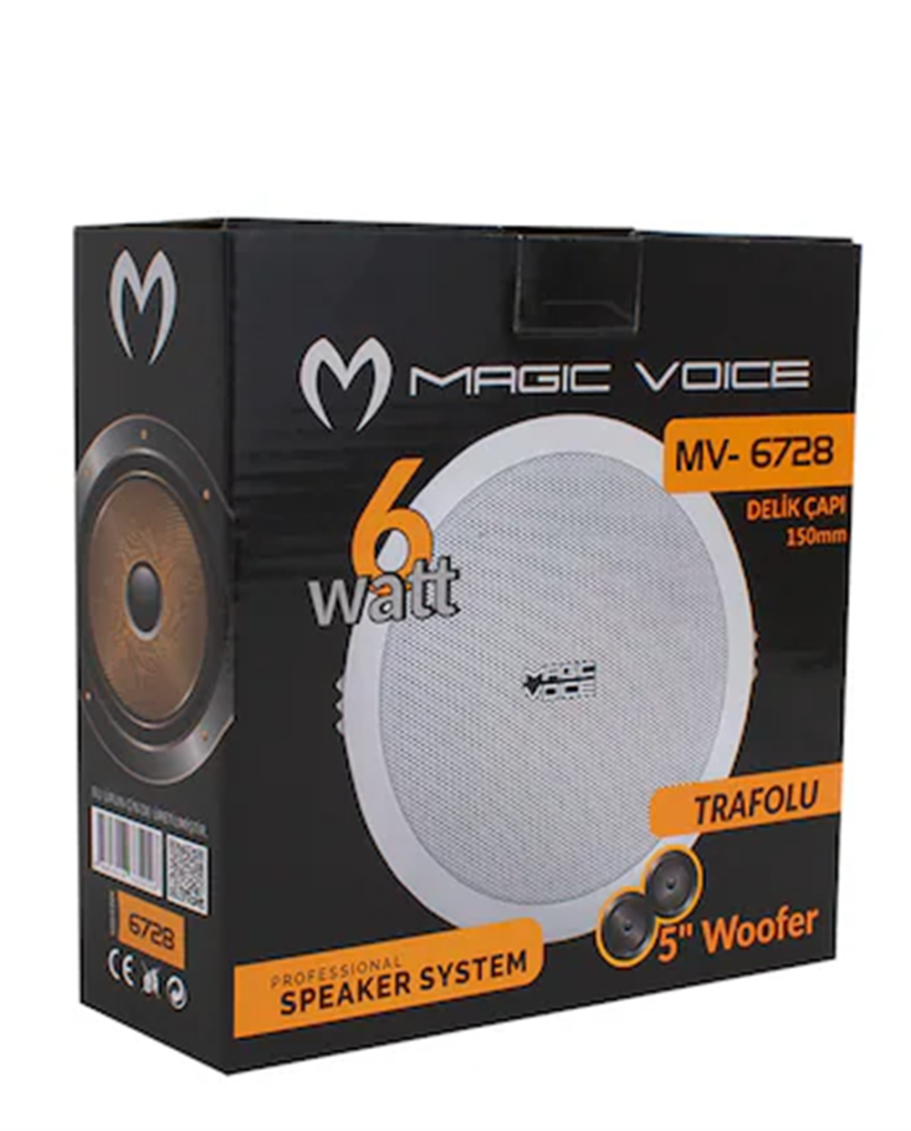 Alçıpan Hoparlörü Trafolu 16 CMSes & Görüntü Sistemleri MAGIC VOICEALÇIPAN HOP-10702