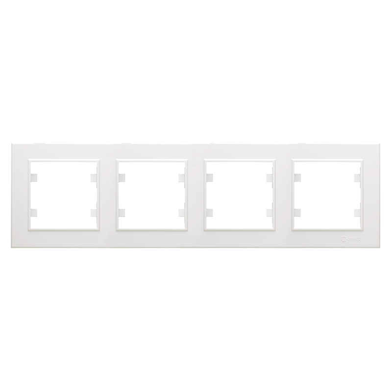 Makel Karea Beyaz 4 Lü Çerçeve Anahtar PrizlerMAKEL ANAHTAR PRİZ 56001704-25736