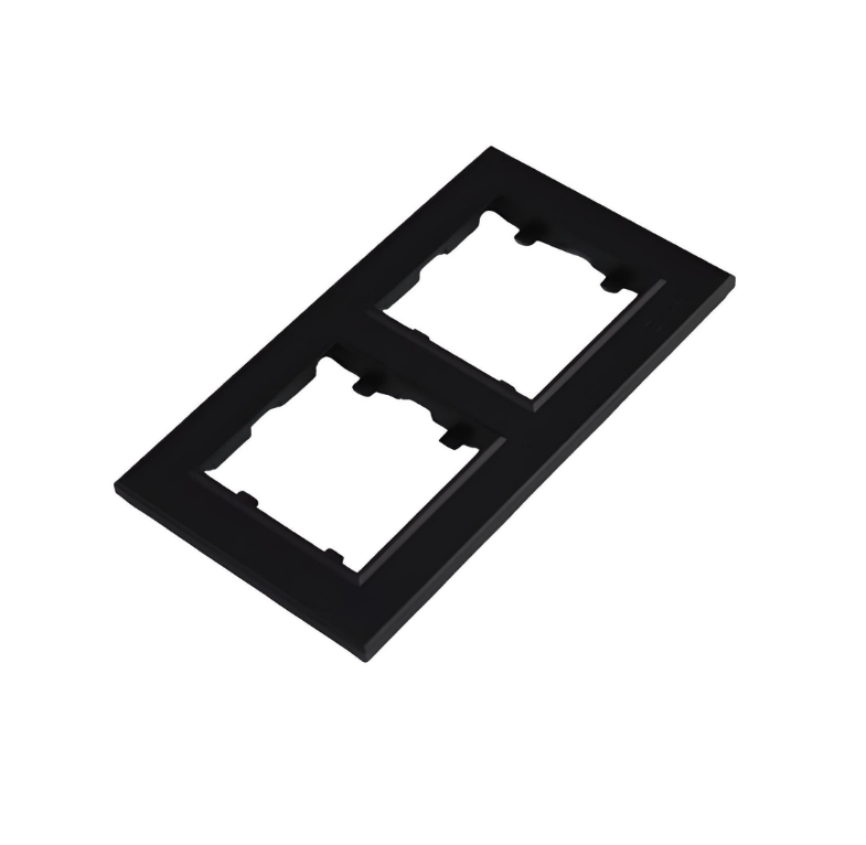 Makel Karea Siyah İkili Çerçeve Makel Karea Siyah İkili Çerçeve Anahtar PrizlerMAKEL ANAHTAR PRİZ 56111702-20813