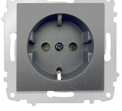 Makel Karea Füme Topraklı Priz Çerçevesiz Makel Karea Füme Topraklı Priz Çerçevesiz Anahtar PrizlerMAKEL ANAHTAR PRİZ 57050028-26007