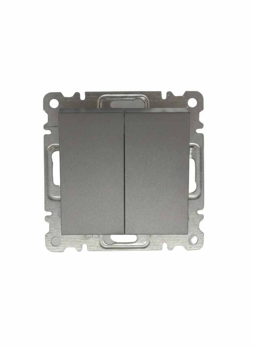 Makel Karea Füme Komutatör Anahtar ÇerçevesizMakel Karea Füme Komutatör Anahtar ÇerçevesizAnahtar PrizlerMAKEL ANAHTAR PRİZ 57050003-25757