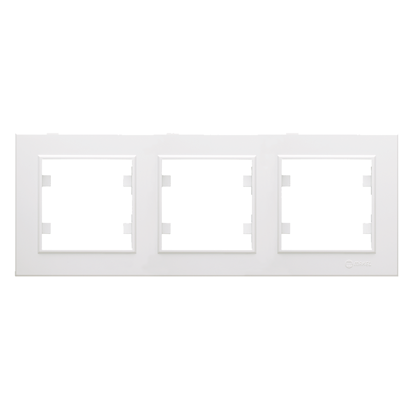 Makel Karea Beyaz Üçlü ÇerçeveMakel Karea Üçlü Çerçeve Beyaz Fiyatları - Çimen ElektrikAnahtar Prizlermakel56001703-20683
