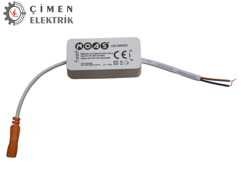 Noas YL89 1054 40w 60x60 Led Panel Trafosu 240mALed DriverlarNOASYL89-1054-29307