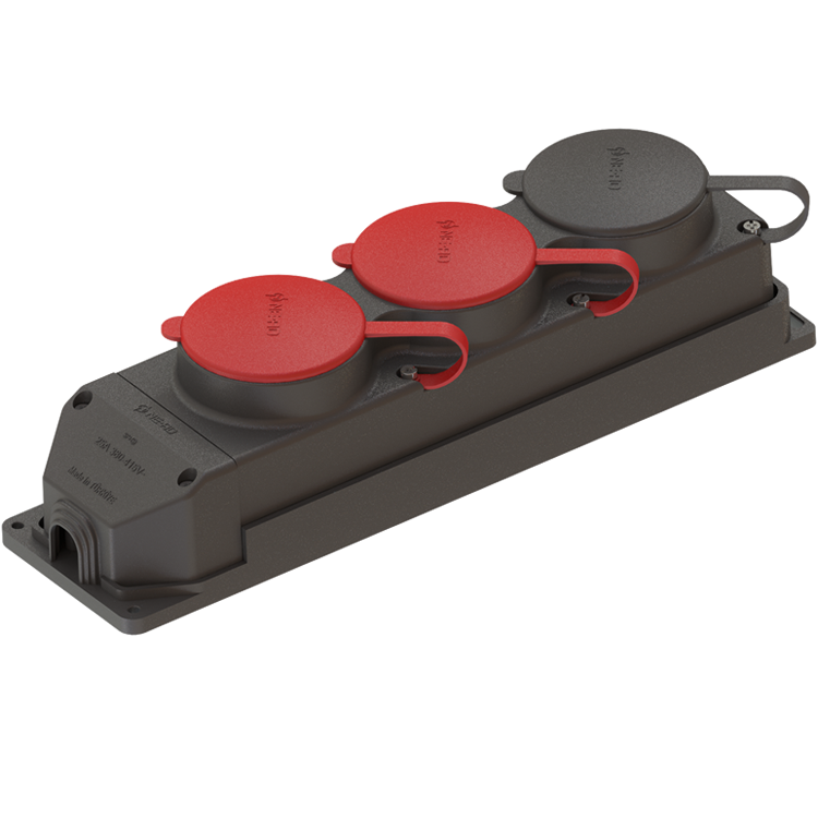 Orel 2 Trifaze 1 Monofaze Kauçuk Grup PrizOrel 2 Trifaze 1 Monofaze Kauçuk Grup Priz - Dayanıklı ve Güvenli ÇözümFiş ve PrizlerOREL2212-13456