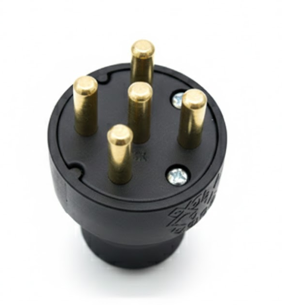 Orel Kauçuk Erkek Trifaze Fiş 3X25A 380V Orel Kauçuk Erkek Trifaze Fiş 3X25A 380V Fiş ve PrizlerOREL2201-13472