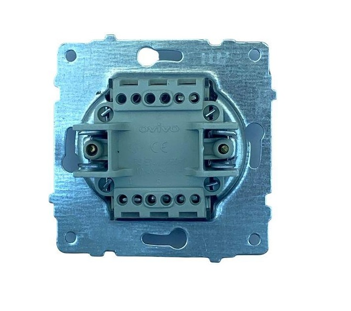 Ovivo Antrasit Üçlü Anahtar Çerçevesiz GranoAnahtar PrizlerOVİVO600-000213-254-26334