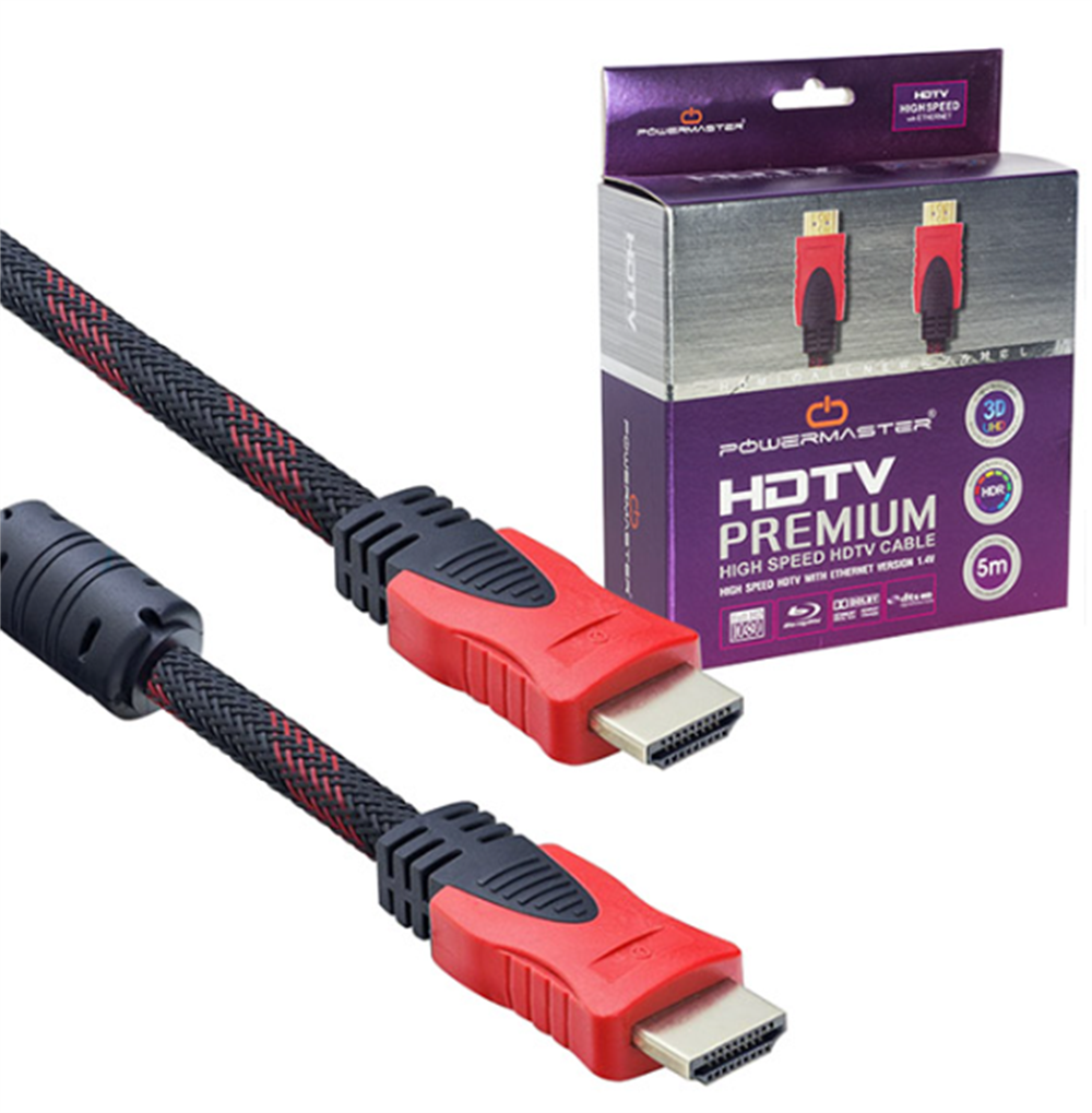 Pqwermaster 5 Merte 1.4 V Örgülü Kutulu Hdmi 3202Ses & Görüntü Sistemleri PQWERMASTERHDMİ-3202-14916