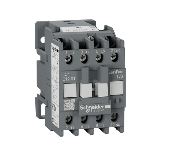 Schneider 5,5kW 12A Kontaktör 220V AC 1NK LC1E1201M5KontaktörlerSCHNEİDERSCH-LC1E1201M5-24312