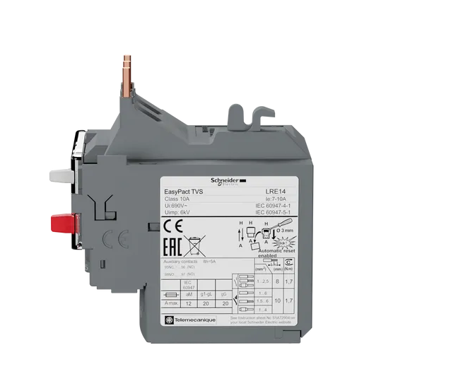 Schneider 7-10A Termik Röle LRE14Termik RölelerSCHNEİDERSCH-LRE14-24310