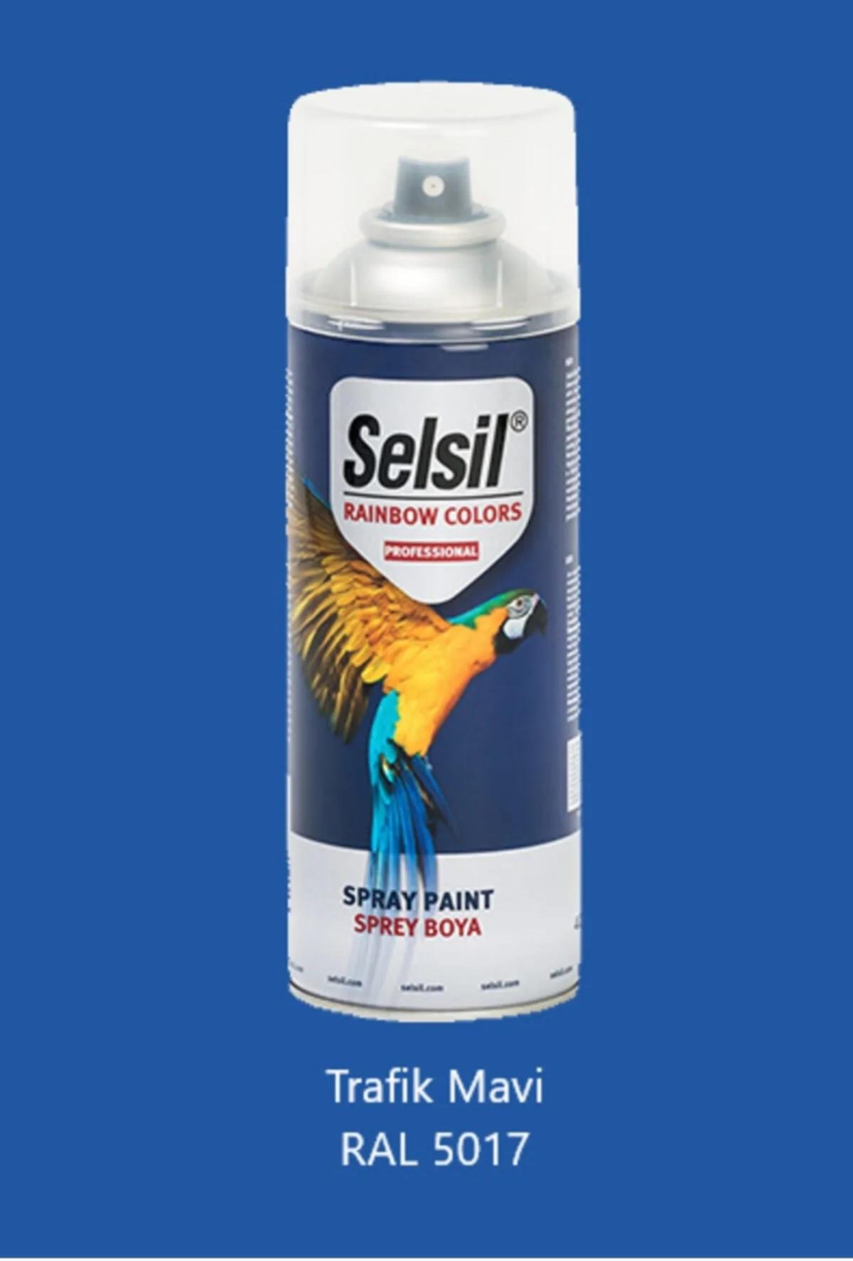 SELSİL Trafik Mavi Sprey BoyaHIRDAVATSELSİLRAL-5017-26059