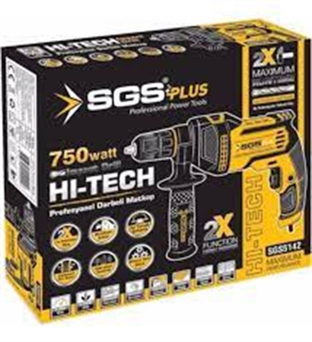 SGS 5142 Kablolu 750 W Darbeli Matkap Matkap ÇeşitleriSGSSGS-5142-24420