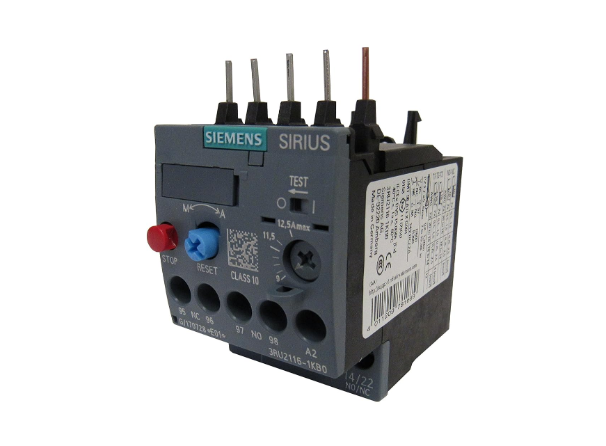 Siemens 4,5-6,3A Termik Röle Geçmeli Tip 3RU2116-1GB0Termik RölelerSIEMENS3RU2116-1GB0-24337