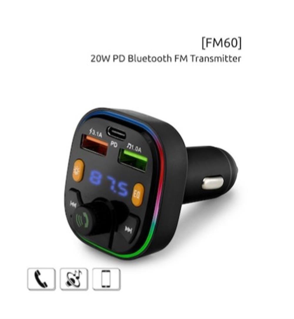 FM 60 SUBZERO PD 20W Araç İçin ÇakmaklıkELEKTRONİKSub ZeroFM-60-25717