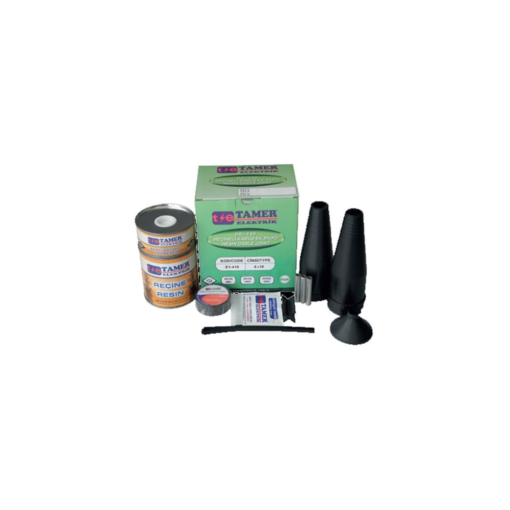 Tamer 3X35 Bakır İletken İçin Reçineli Ek Muf E1-335EkmuflarTAMERE1-335-13153