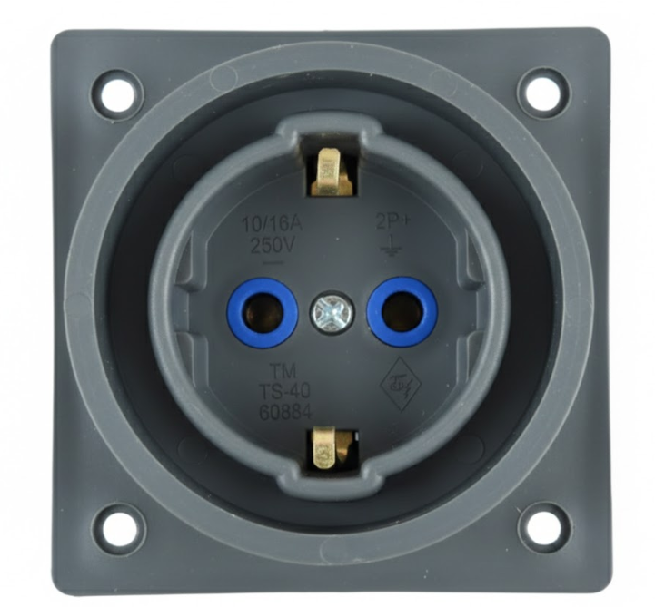 TEMPO Pano Prizi Büyük Tit 220VFiş ve PrizlerTEMKATEMPO Pano Prizi Büyük Tit 220V-31360