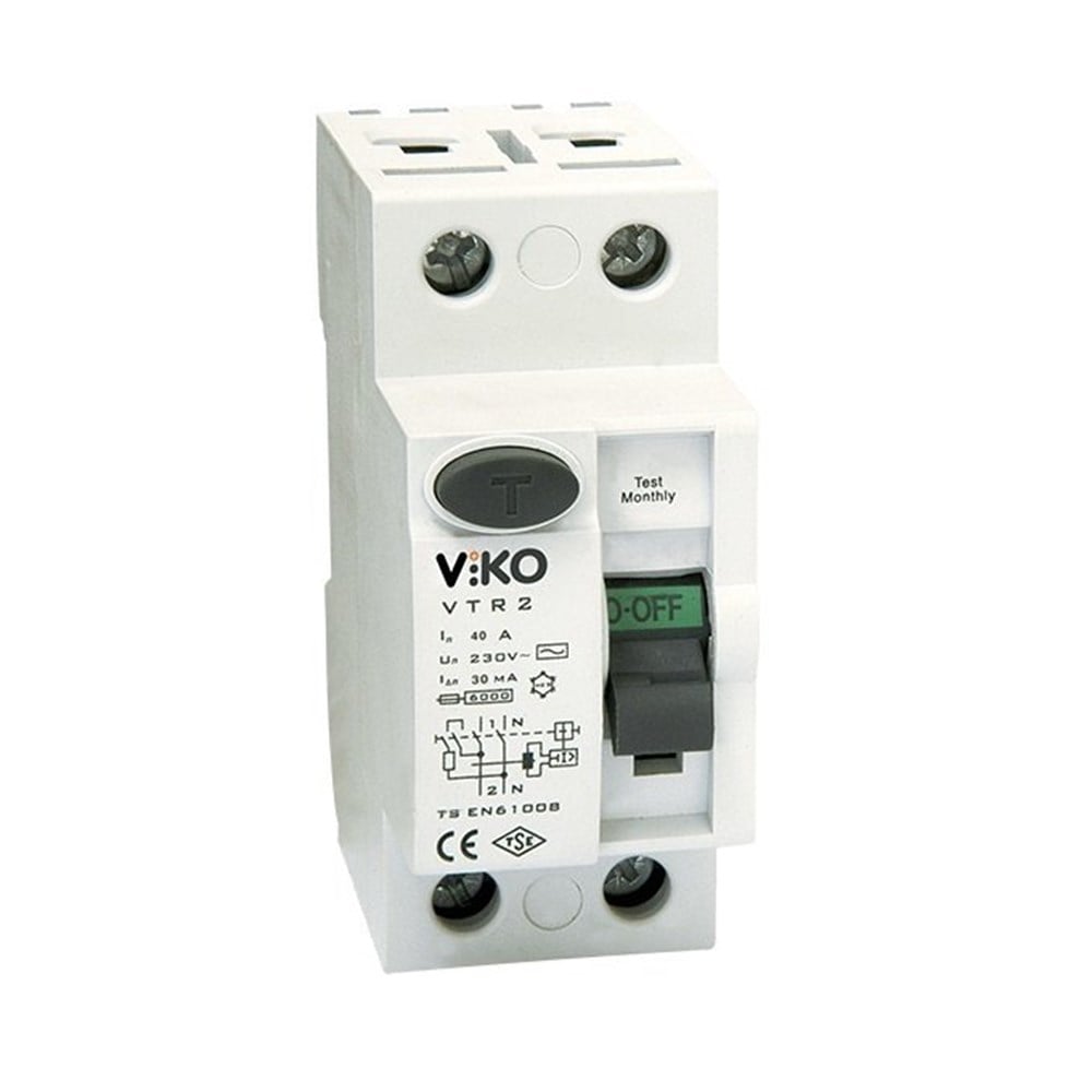 Viko Kaçak Akım Koruma Rölesi VTR2-2x63 30mA 6kAEn Uygun Fiyat Garantisiyle Viko Kaçak Akım Koruma Rölesi VTR2-2x63 30mA 6kA şimdi sadece Çimen Elektrik'teKaçak Akım RöleleriVİKOVTR2-6330-15100