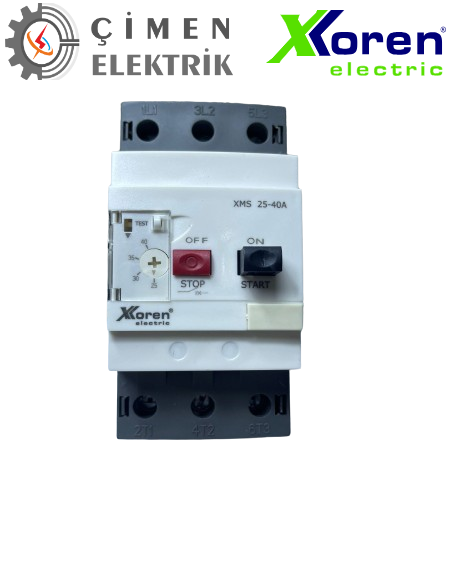 XKOREN 25-40A 50kA 400V 18.5kW Motor Koruma Şalteri XMS80K-25-40En Uygun XKOREN 25-40A 50kA 400V 18.5kW Motor Koruma Şalteri XMS80K-25-40 - Çimen ElektrikMotor Koruma ŞalterleriXKORENXMS80K-25-40-27807