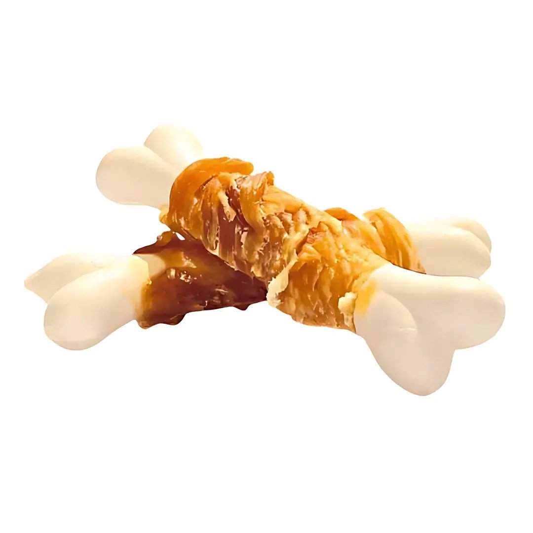 8in1 Tasties Calcium Bones Tavuk Sargılı Kemik Köpek Ödül Maması 85 Gr