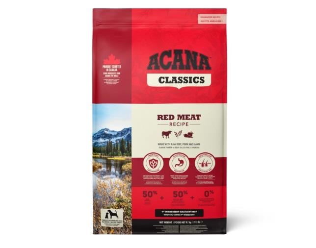 Acana Classic Red Kuzulu ve Sığırlı Tahılsız Köpek Maması 2 kg