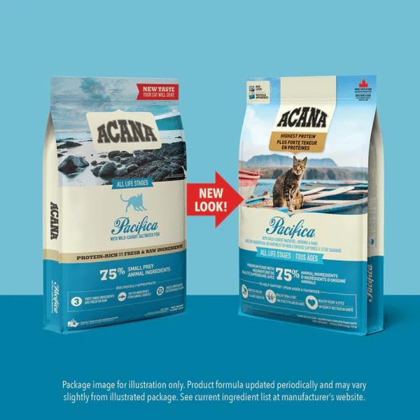 Acana Pacifica Balıklı Tahılsız Kedi Maması 1,8 kg (3'lü Paket)