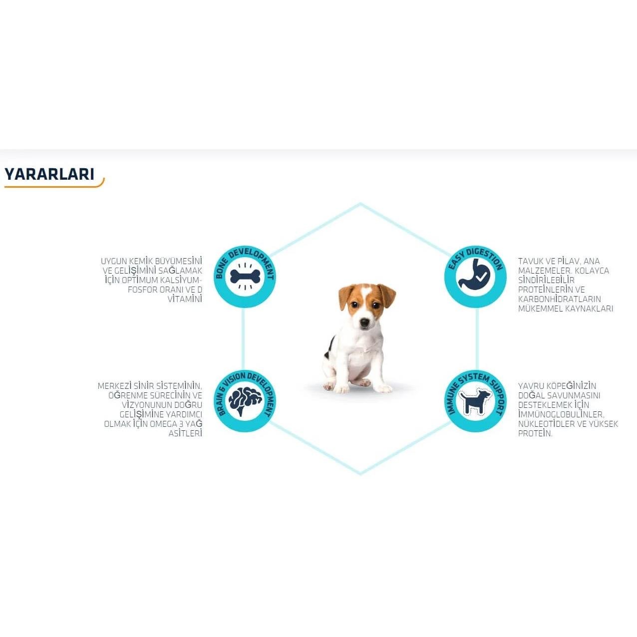 Advance Puppy Mini Tavuklu Küçük Irk Yavru Köpek Maması 3 Kg