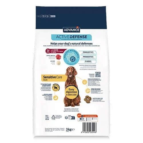 Advance Sensitive Kuzu Etli Ve Pirinçli Yetişkin Köpek Maması 3 Kg