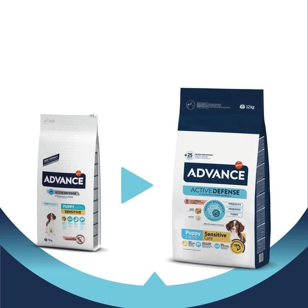 Advance Sensitive Somonlu Hassas Yavru Köpek Maması 12 Kg