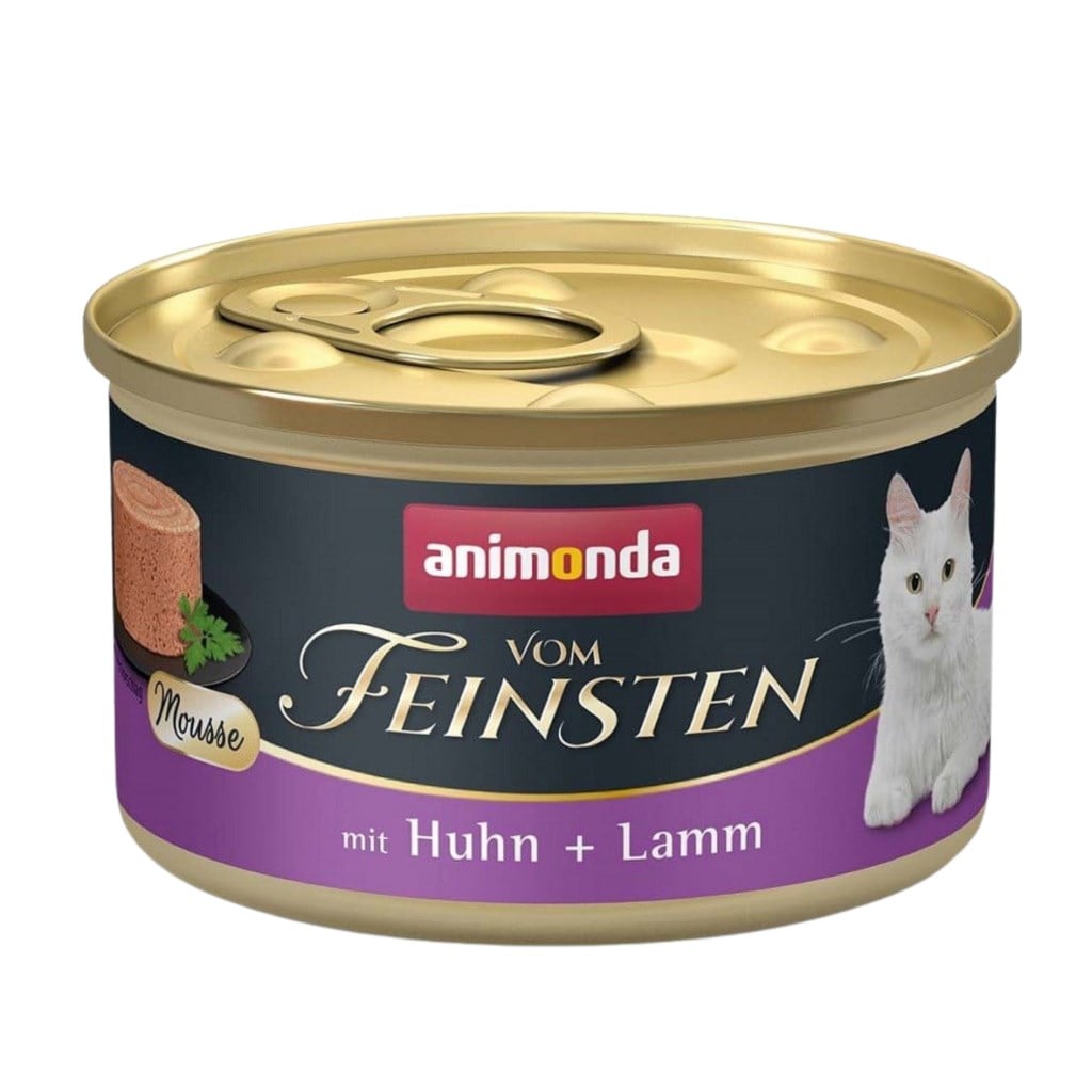 Animonda Vom Feinsten Tavuklu ve Kuzulu Yetişkin Kedi Konservesi 85 gr