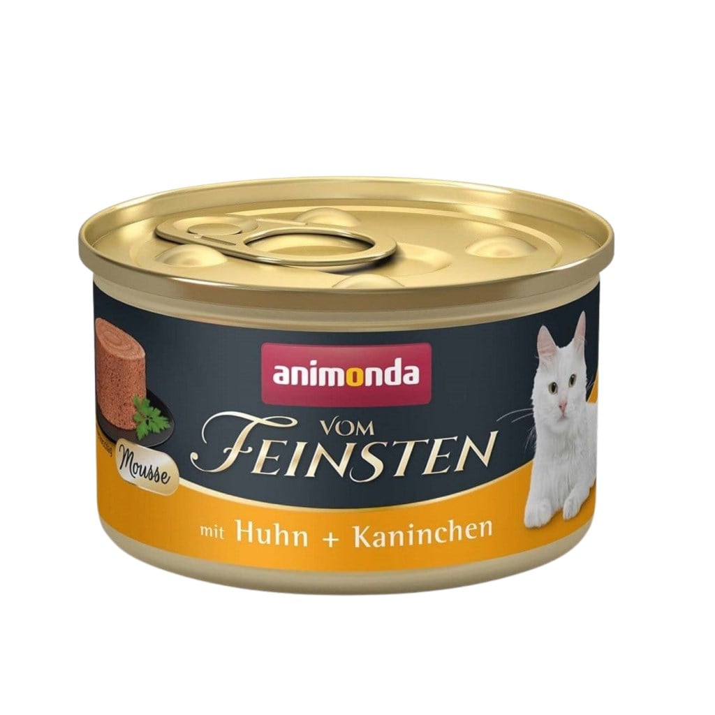 Animonda Vom Feinsten Tavuklu ve Tavşanlı Yetişkin Kedi Konservesi 85gr