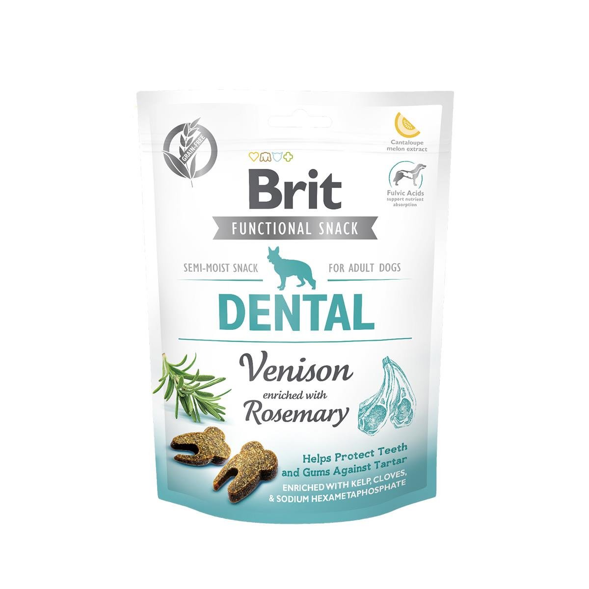 Brit Care Dental Biberiye Ve Geyikli Diş Sağlığını Destekleyen Tahılsız Köpek Ödülü 150 g