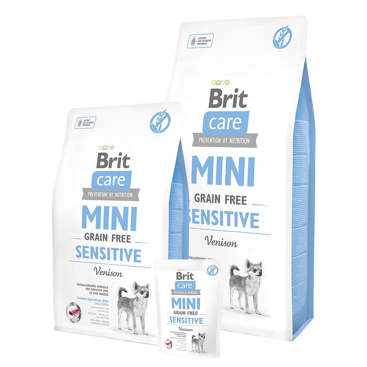 Brit Care Mini Sensitive Hypo Alerjenik Geyik Etli Tahılsız Köpek Maması 2 Kg