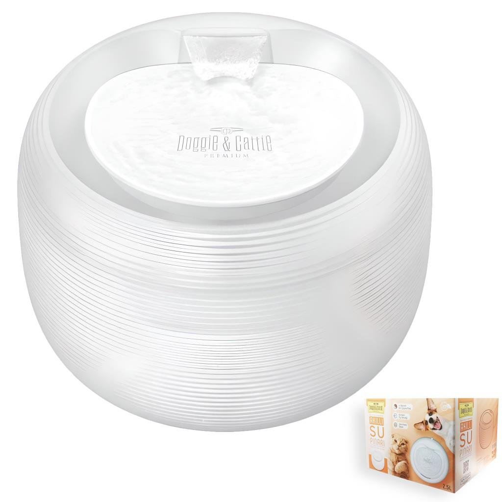 Doggie & Cattie Akıllı Kedi ve Köpek Otomatik Su Pınarı 2,5 L