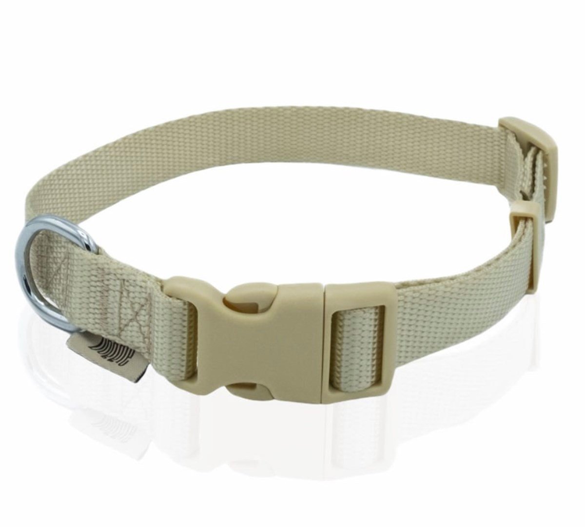 Doggie El Yapımı Dokuma Köpek Boyun Tasması  2 x 30 cm (Haki)