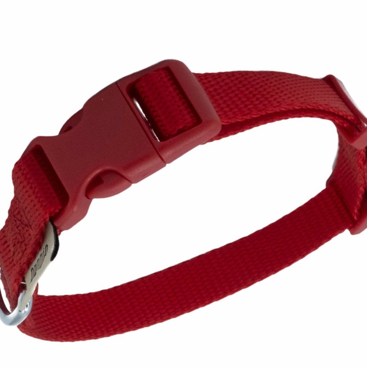 Doggie El Yapımı Dokuma Köpek Boyun Tasması  3 x 45 cm (Kırmızı)