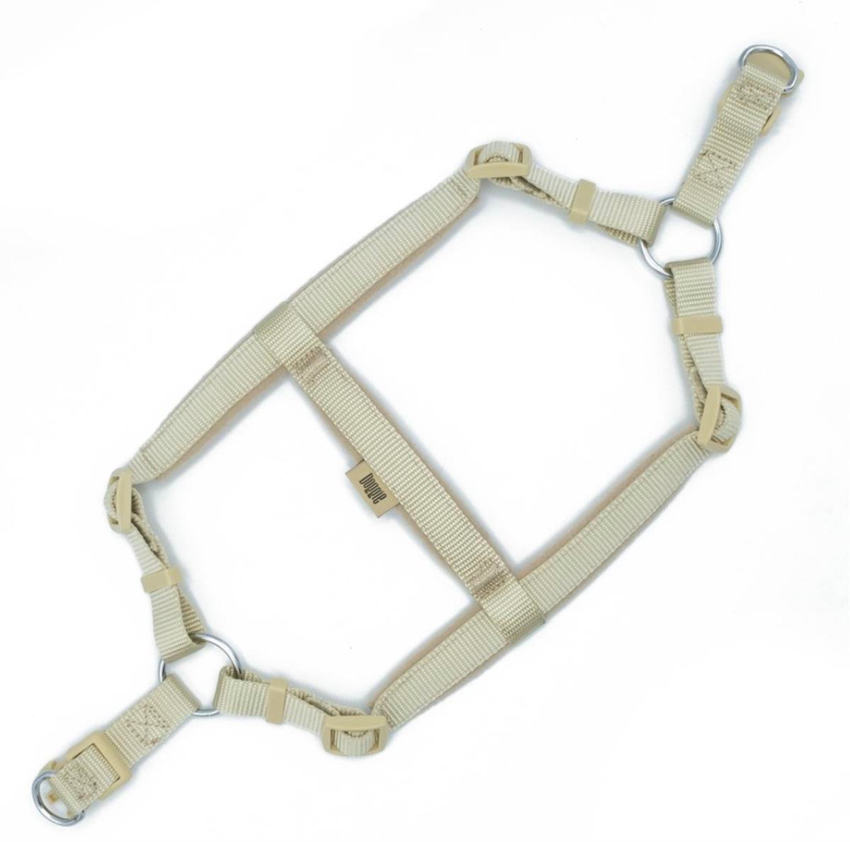 Doggie Ronin Model El Yapımı Polar Dokuma Göğüs Tasması 2 x 45 cm (Haki)