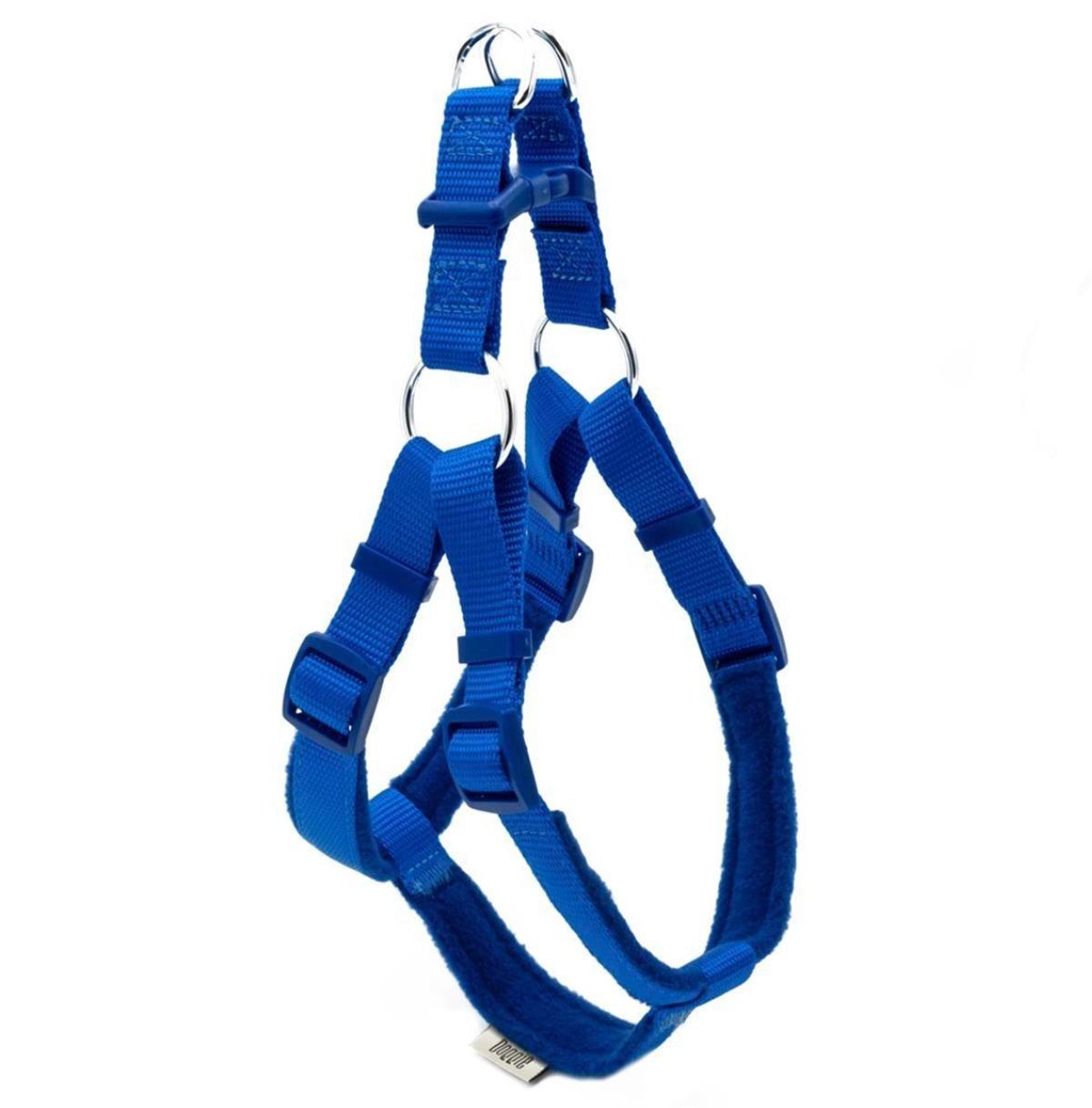 Doggie Ronin Model El Yapımı Polar Dokuma Göğüs Tasması 2 x 45 cm (Mavi)